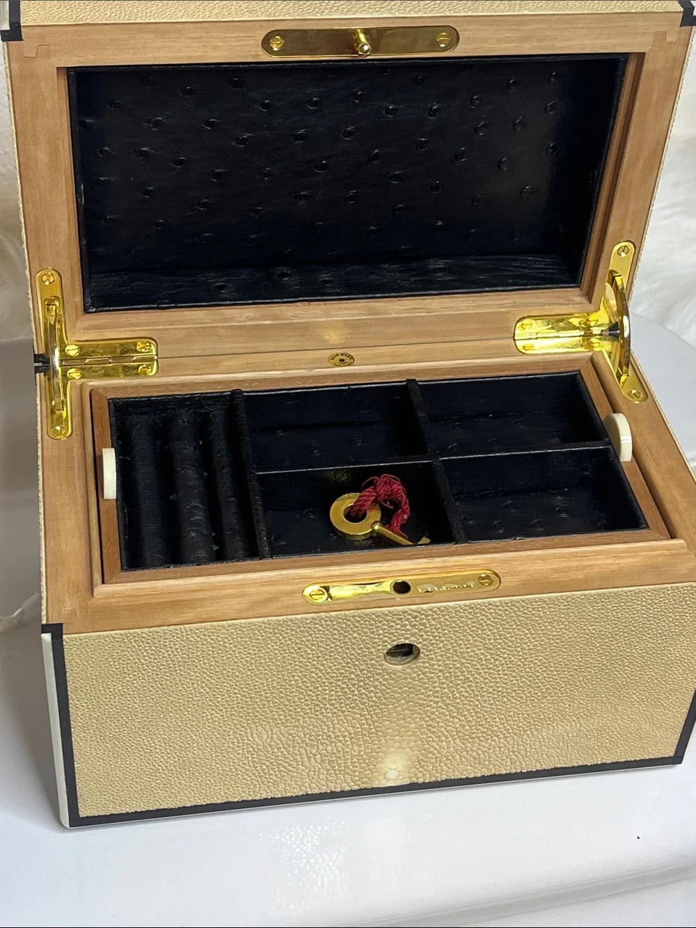 Elie Bleu Luxury Jewelry Storage Box